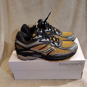 Saucony Men's Athletic Shoes in Yellow and Black